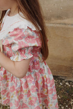 ( KS102649) Coeur Collar Dress Gots - Fleur Anglaise