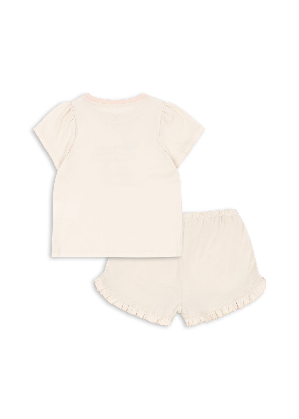 Famo Frill Set Gots - Buttercream