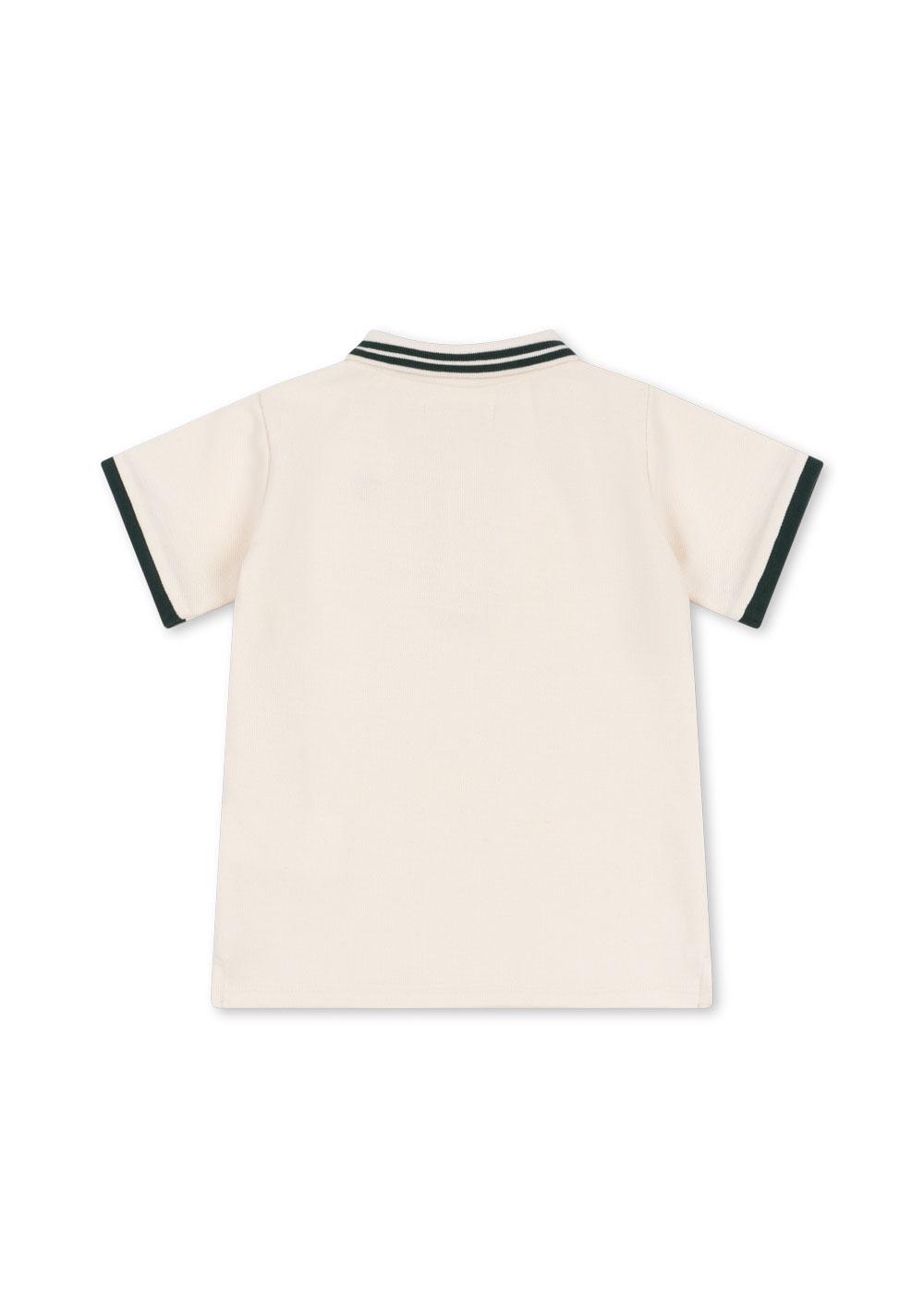 ( KS102412) Florian Polo Shirt Gots - Antique White - MintMouse (Unicorner Concept Store)