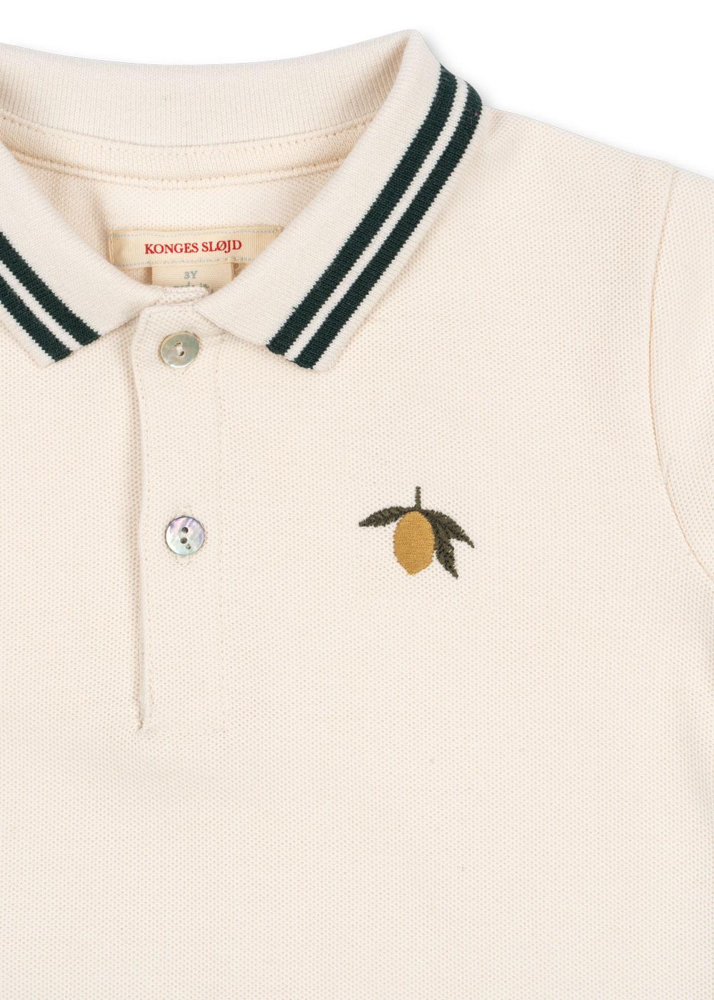 ( KS102412) Florian Polo Shirt Gots - Antique White - MintMouse (Unicorner Concept Store)