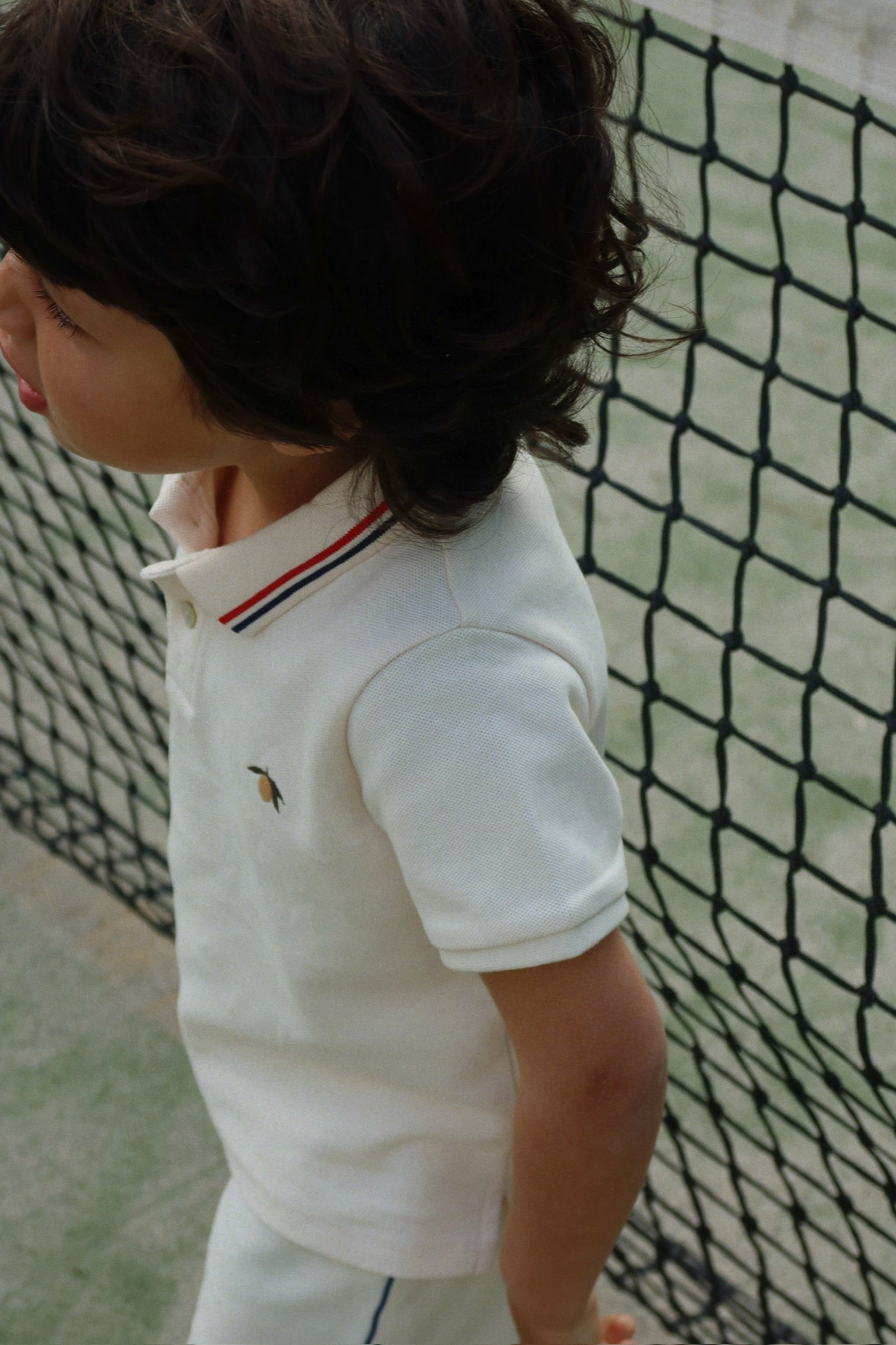 Florian Polo Shirt Gots - Antique White