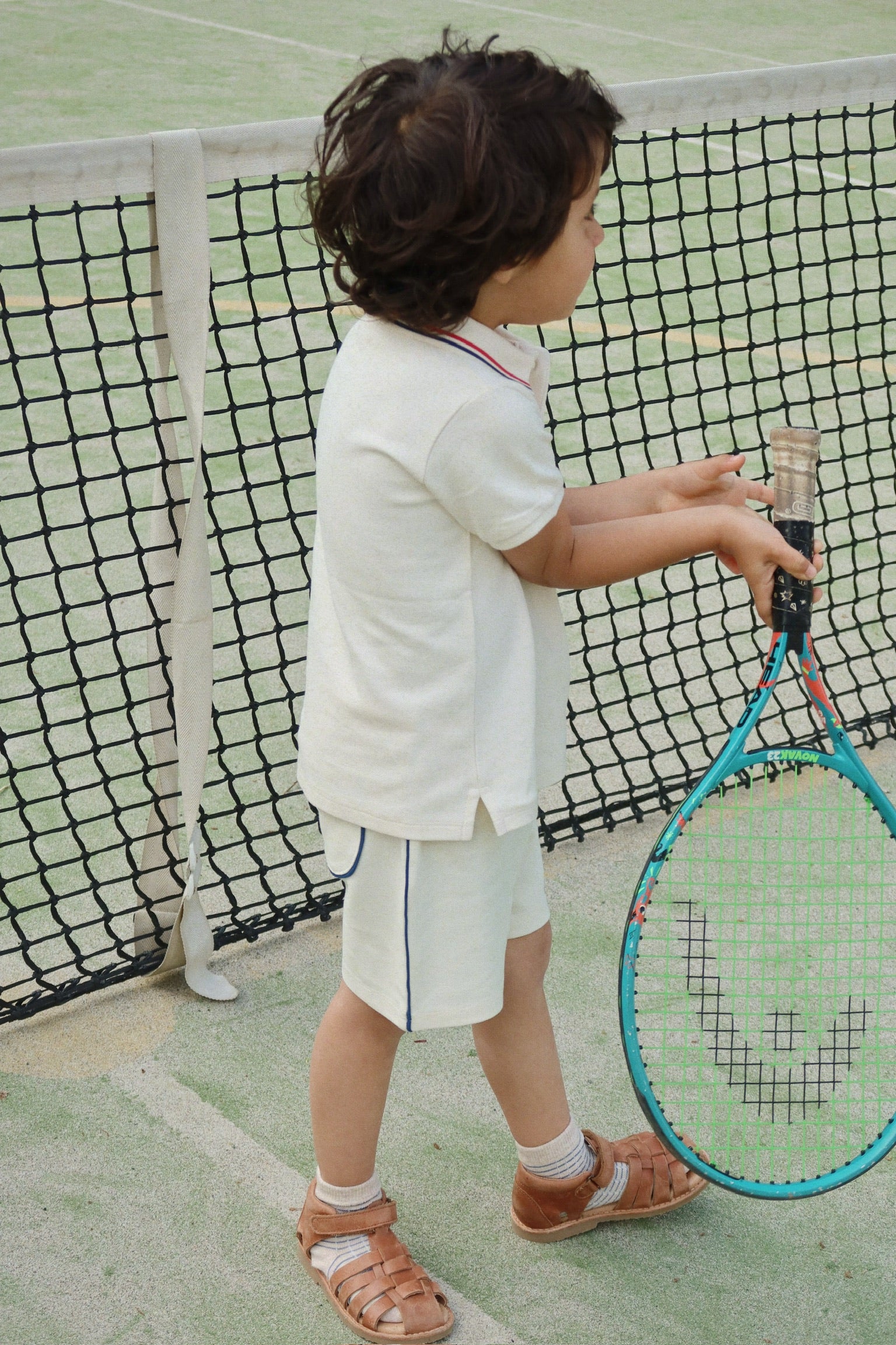 Florian Polo Shirt Gots - Antique White