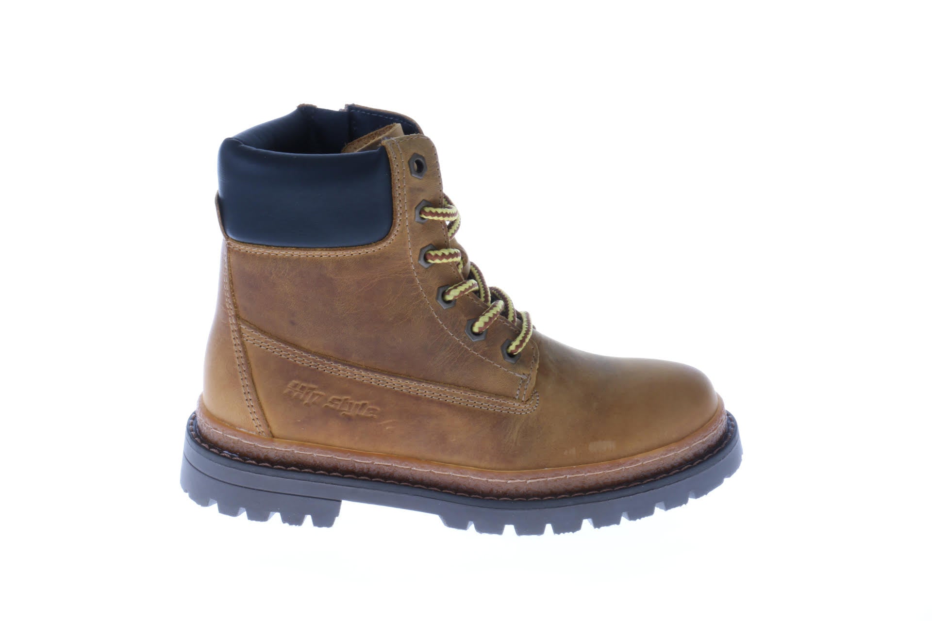 (H1704) Hip Lace-Up Brown Boots - MintMouse (Unicorner Concept Store)