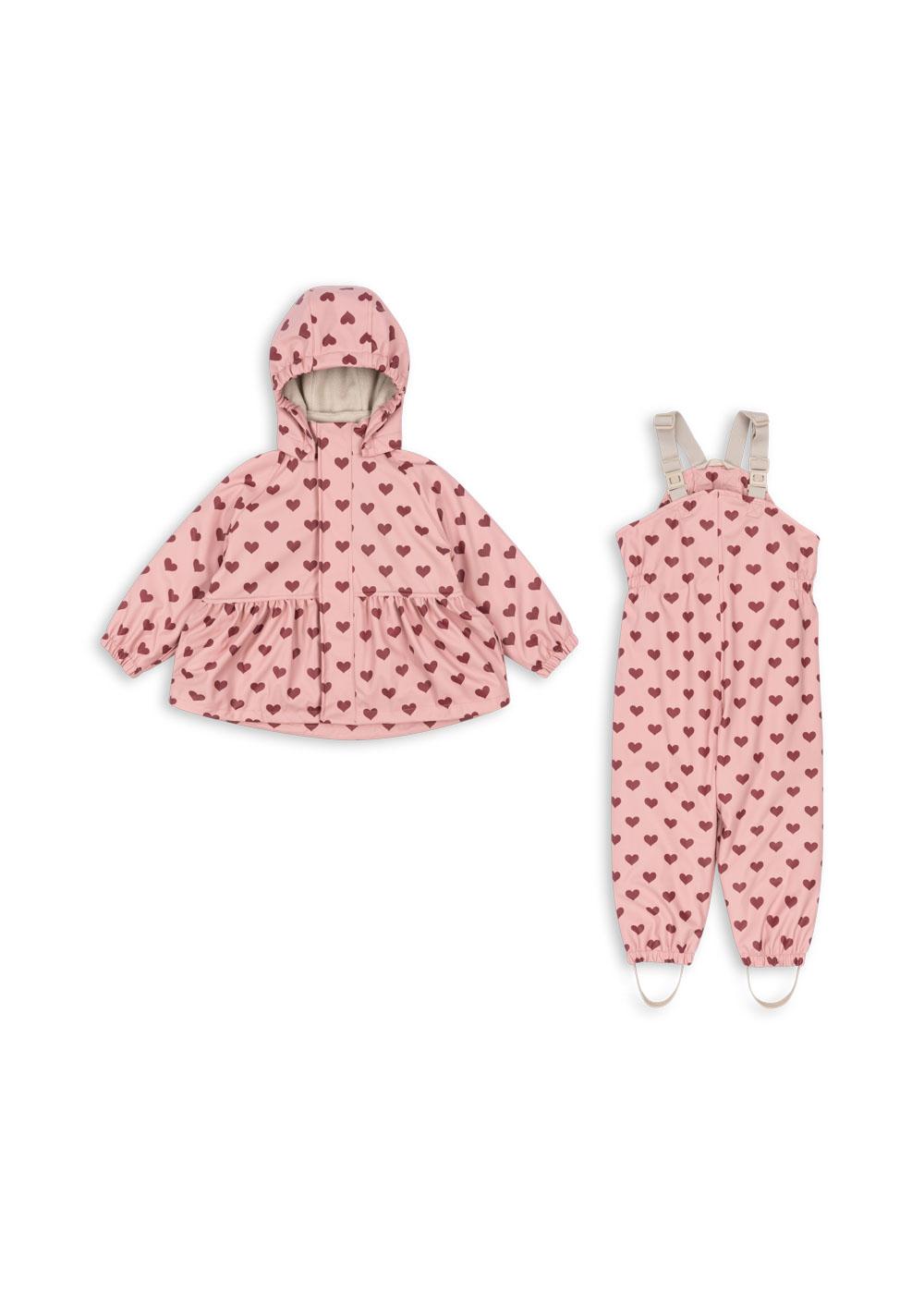 (KS103531) Rainy palme set girl - Amour Pink - MintMouse (Unicorner Concept Store)