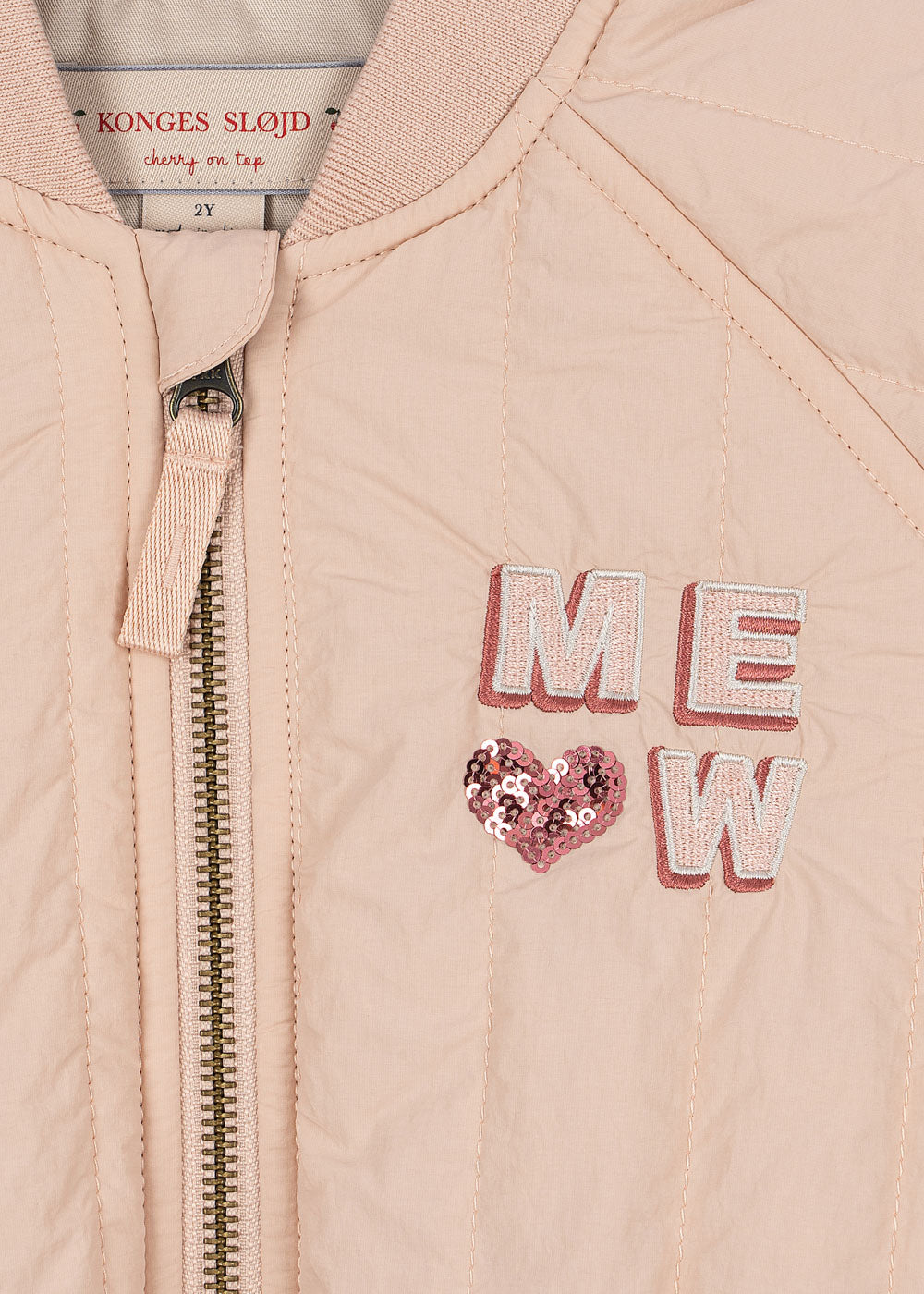 Juno Kitty bomber jacket - Cameo Rose