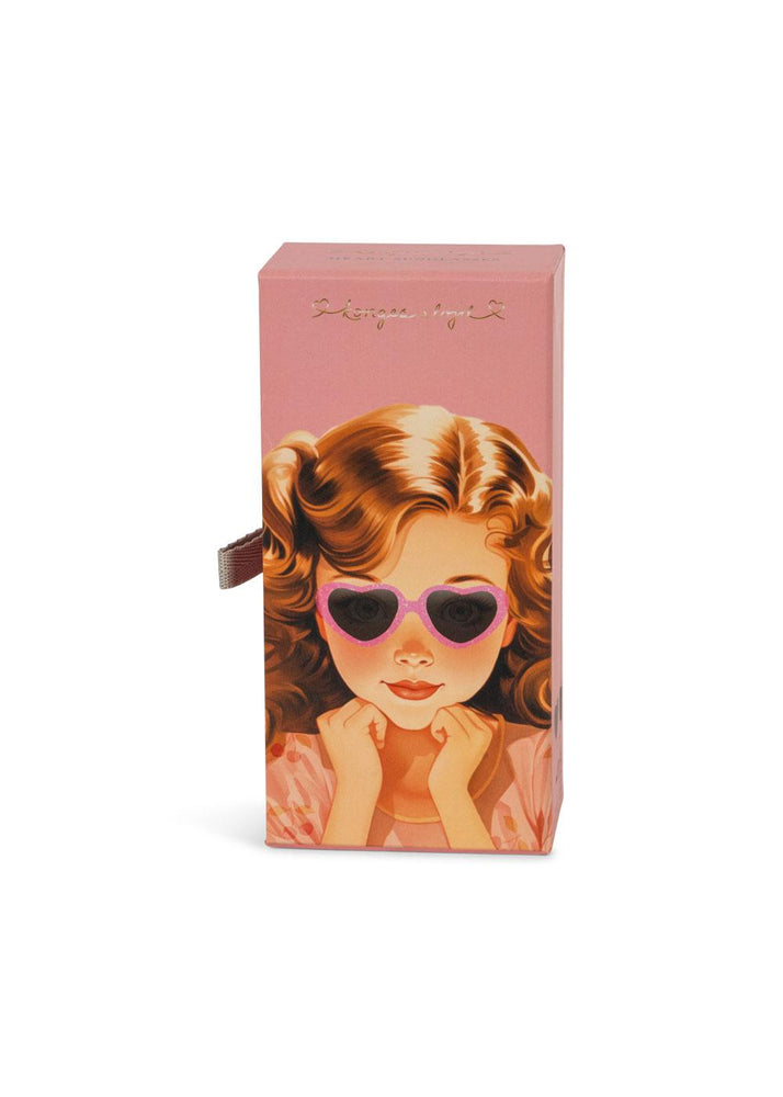 Sunglasses Junior Heart - Cherry Glitter