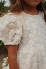 (KS103165) Ally Dress - Antique White