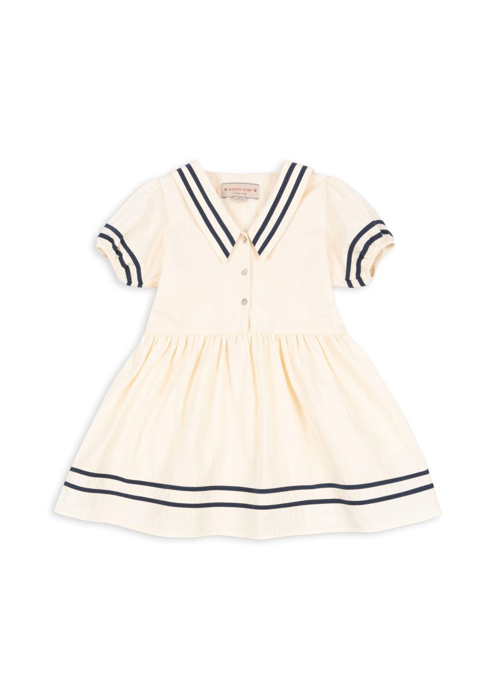 (KS103177) Allie Sailor Dress Gots - Optic White - MintMouse (Unicorner Concept Store)