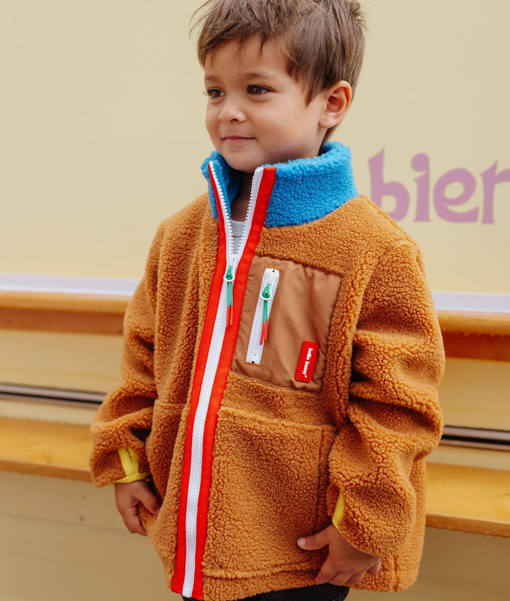 Veste Polaire Blue Camel - Hello Hossy