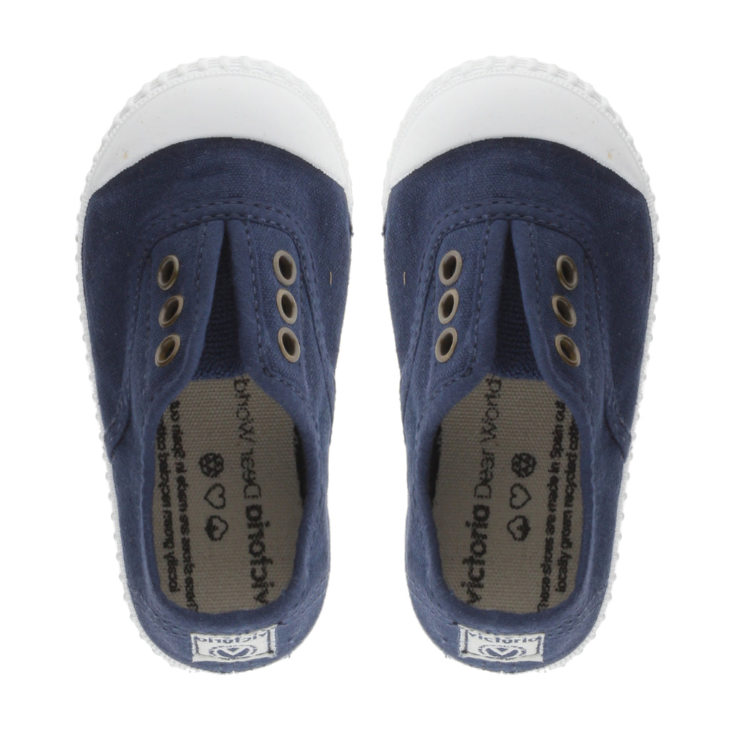 (106627) Children's canvas trainers with elastic - Marino - MintMouse (Unicorner Concept Store)