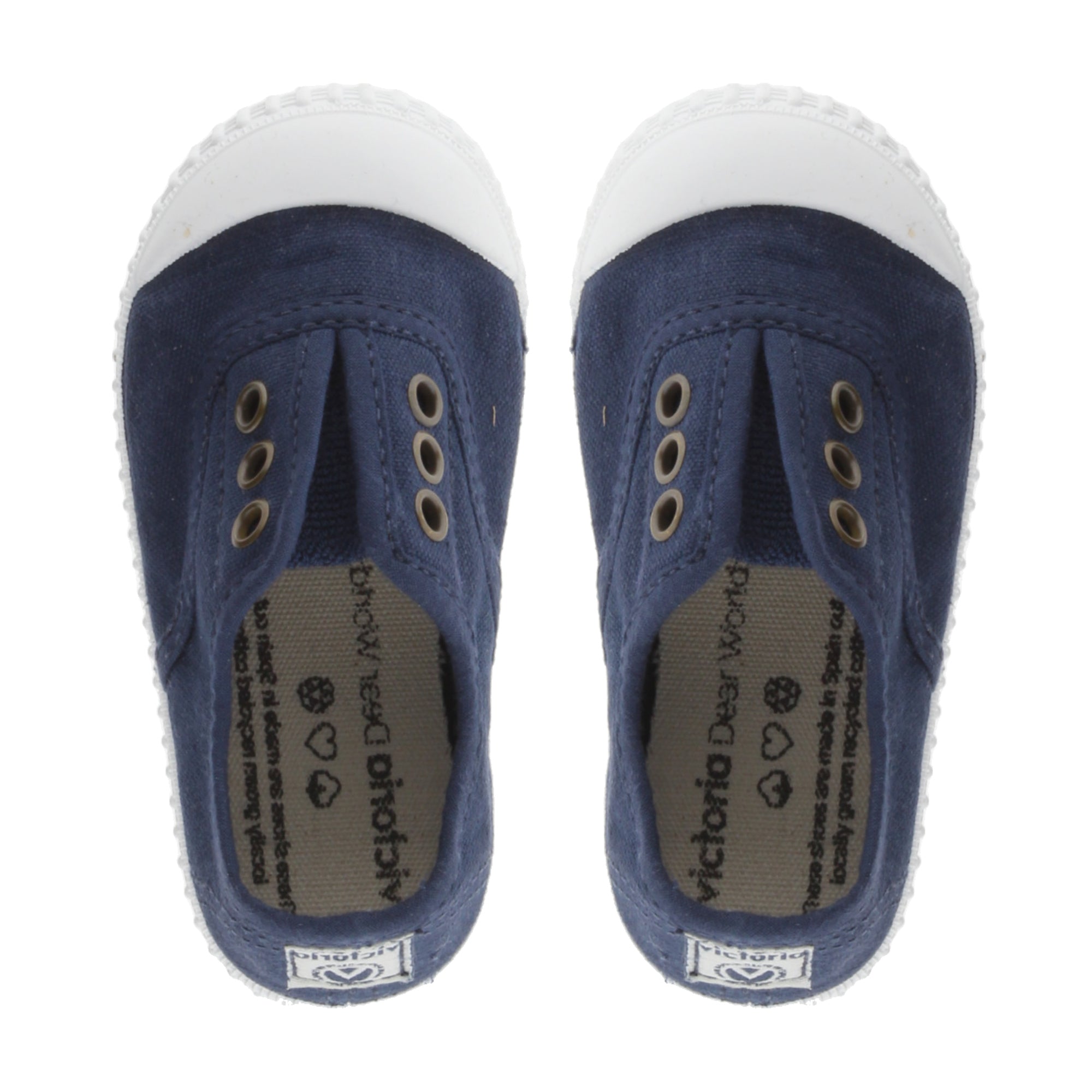 (106627) Children's canvas trainers with elastic - Marino - MintMouse (Unicorner Concept Store)