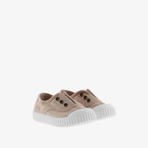 (106627) Children's canvas trainers with elastic - Ballet - MintMouse (Unicorner Concept Store)