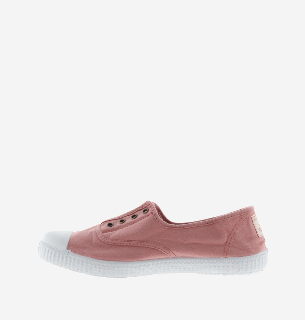 (106623) Women's canvas trainers with elastic - Nude - MintMouse (Unicorner Concept Store)