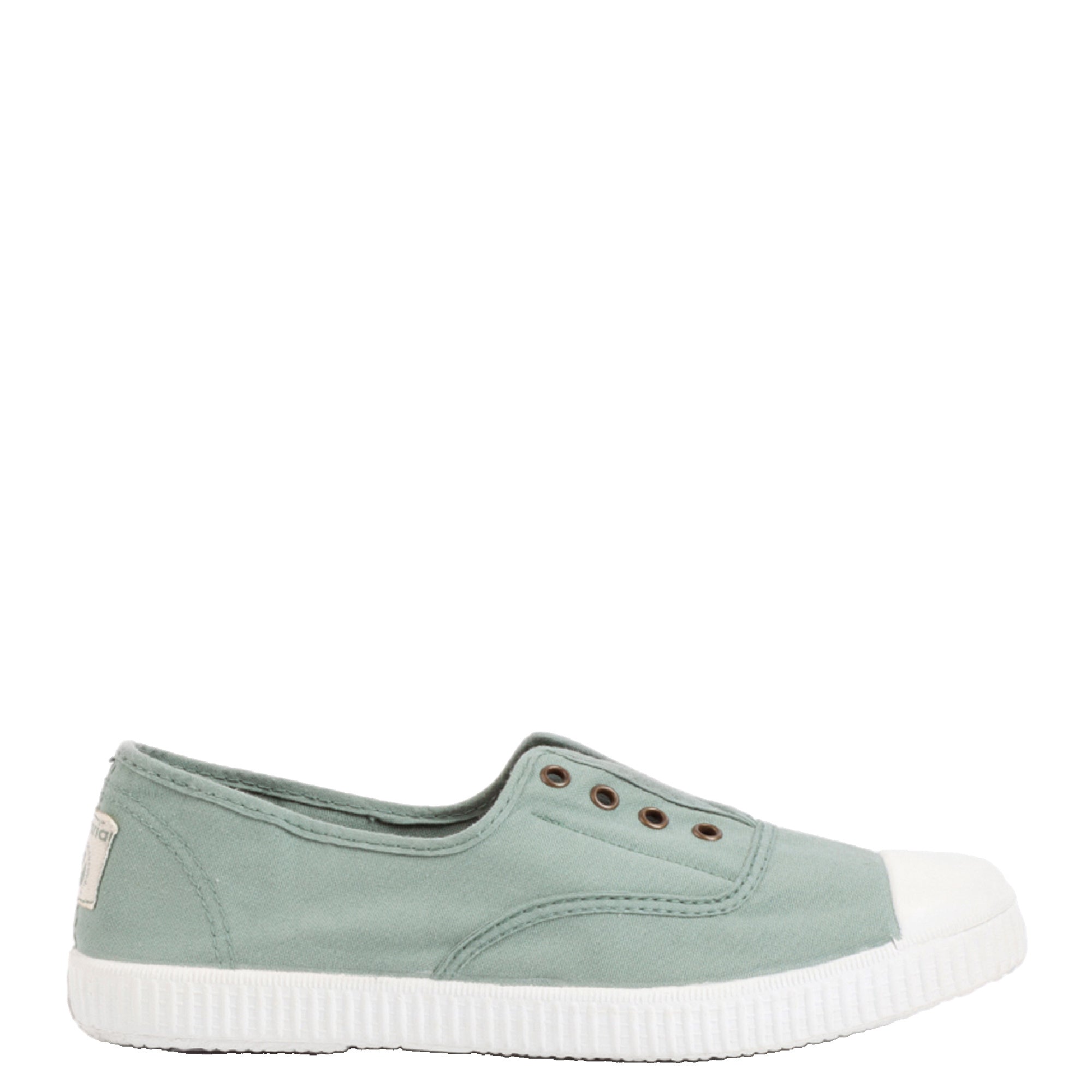 (106623) Women's canvas trainers with elastic - Jade - MintMouse (Unicorner Concept Store)