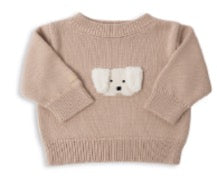 (1273-341) Knitted sweater - Vintage pink - MintMouse (Unicorner Concept Store)