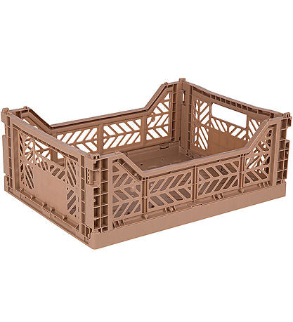 Aykasa Foldable Box - 40x30x15 cm - Midi - Warm Taupe - MintMouse (Unicorner Concept Store)