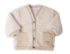 (1223TE00084-345) Vest Teddy - Warm white