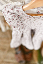 Patterned muslin dress - Delicate wild flowers - MintMouse (Unicorner Concept Store)