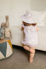 Muslin summer hat - Daisies - MintMouse (Unicorner Concept Store)