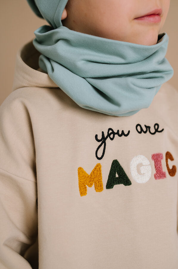 Warm hoodie - You are Magic - Sand - MintMouse (Unicorner Concept Store)