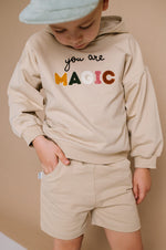 Warm hoodie - You are Magic - Sand - MintMouse (Unicorner Concept Store)