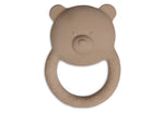Teething Ring Rubber - Teddy Bear - Biscuit