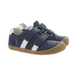Barefoot Shoe Velcro Napa - Denis Napa Blue.