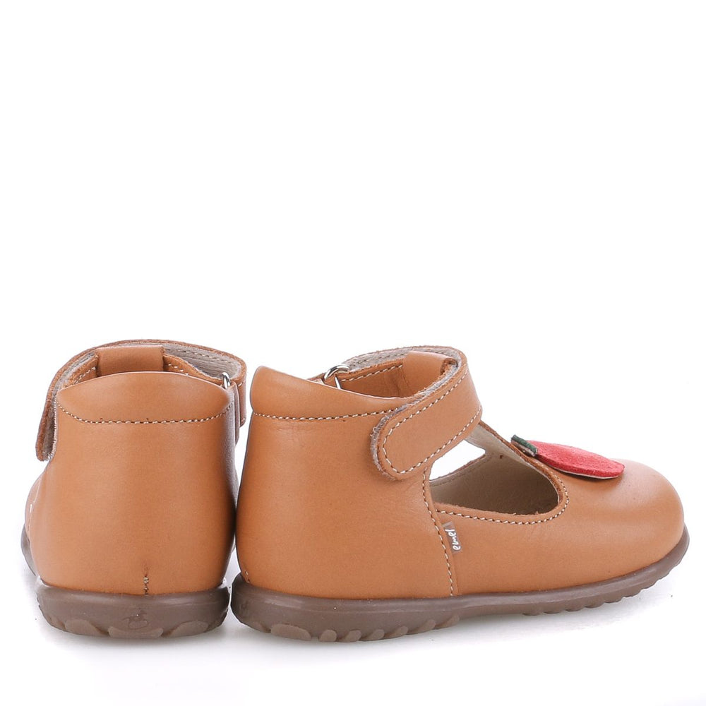 (2409G-1) Emel Brown Apple ballerina..