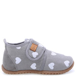 Emel slippers - Grey hearts (100-4)