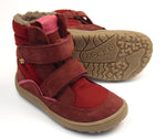 (G3160189-6 / G3160205-8 / G3160233-7) Froddo Barefoot TEX Winter shoes - Bordeaux