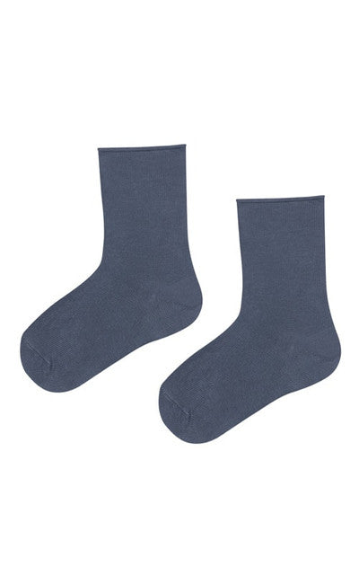 Organic cotton socks - dark blue
