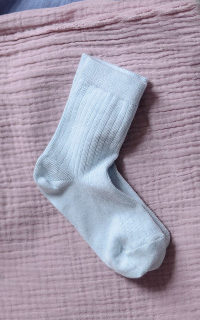 Organic cotton socks - blue