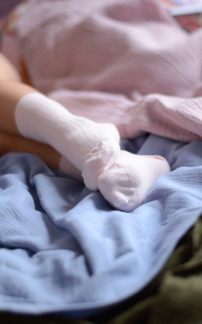 Organic cotton socks - pink