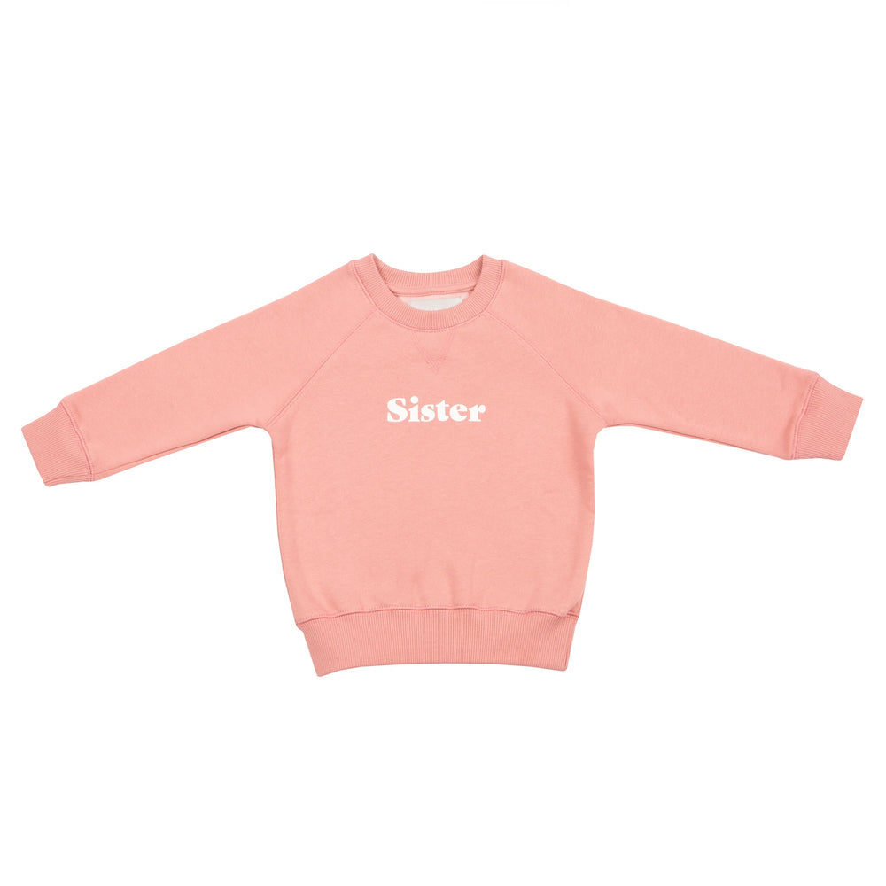 Dark-Pink "Sister" Sweater