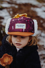 Hello Hossy  winter cap - Forest moumoute