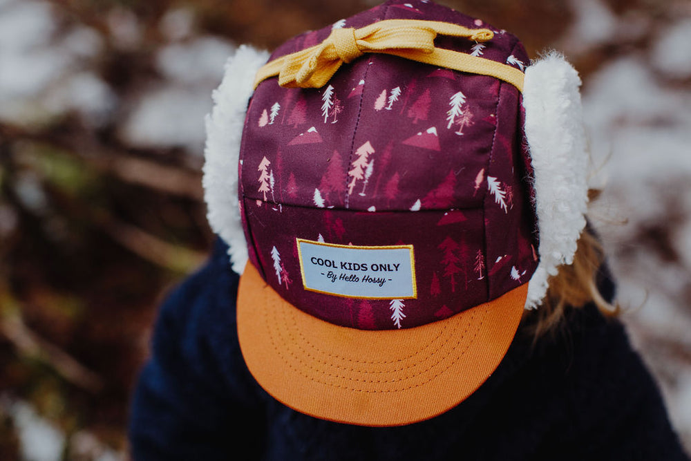 Hello Hossy  winter cap - Forest moumoute