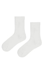 Organic cotton socks - white