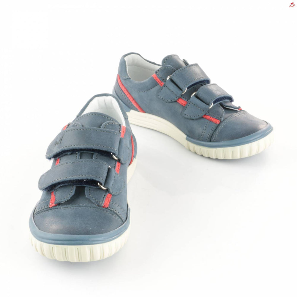 (2066-11) Navy low Velcro Trainers - MintMouse (Unicorner Concept Store)