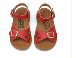 Pearl Vegan Sandal Red Synthetic Leather | Teen