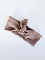 Ribbed headband - Taupe Grey