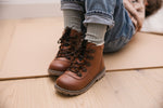 (Ev2545A-14/ EV2545MA-14/EV2545MA-14) Emel brown Lace Up Winter Boots