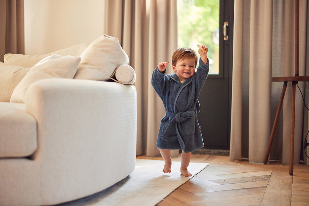 Bathrobe 1 - ­2 year _  Jeans Blue