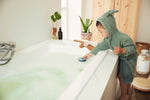 Bathrobe 1 - ­2 year _  Ash Green