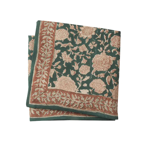 Cotton Scarf TUPIA green (Matching adults and kids)