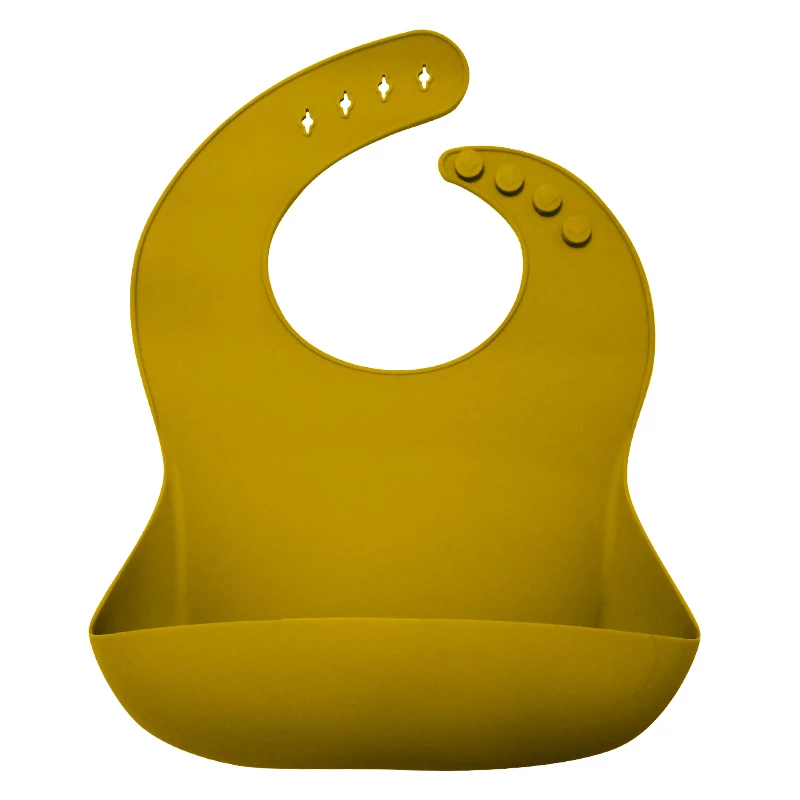 Silicone bib - mustard - MintMouse (Unicorner Concept Store)