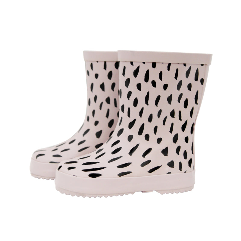 Blush pink freckled rainboots - MintMouse (Unicorner Concept Store)