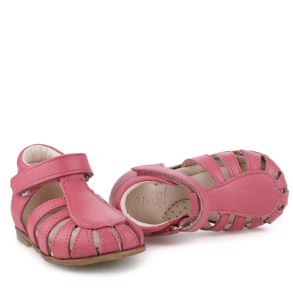 (1151A-6) Emel Dark Pink closed sandals