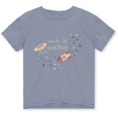 Famo Tee Gots - Flint Stone Blue