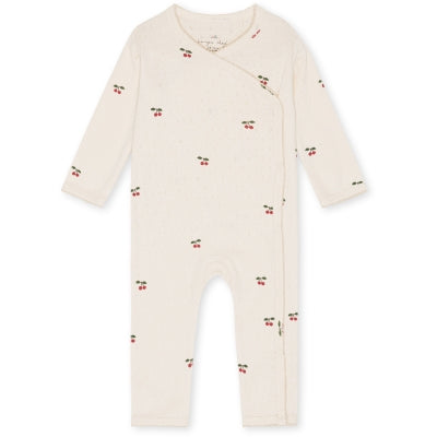 Minnie Newborn Onesie Gots - Cherry