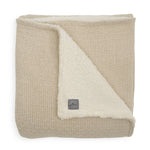 Baby blanket - Teddy bliss knit - Cream